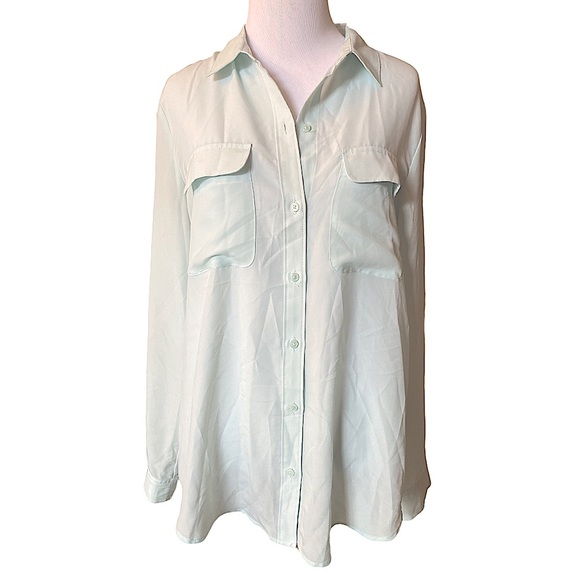 Old Navy Tops | Light Mint Green Button Down Shirt | Poshmark